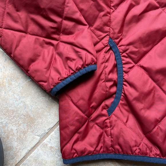 Duluth Trading Company lightweight quilted jacket red large woman’s - Picture 6 of 13